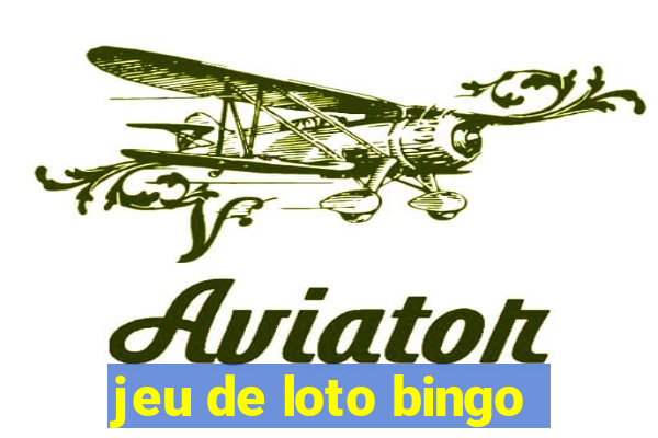 jeu de loto bingo