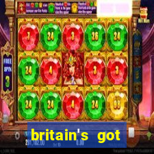 britain's got talent bingo